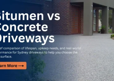 Bitumen vs Concrete Driveways in Sydney: Which One Lasts Longer?