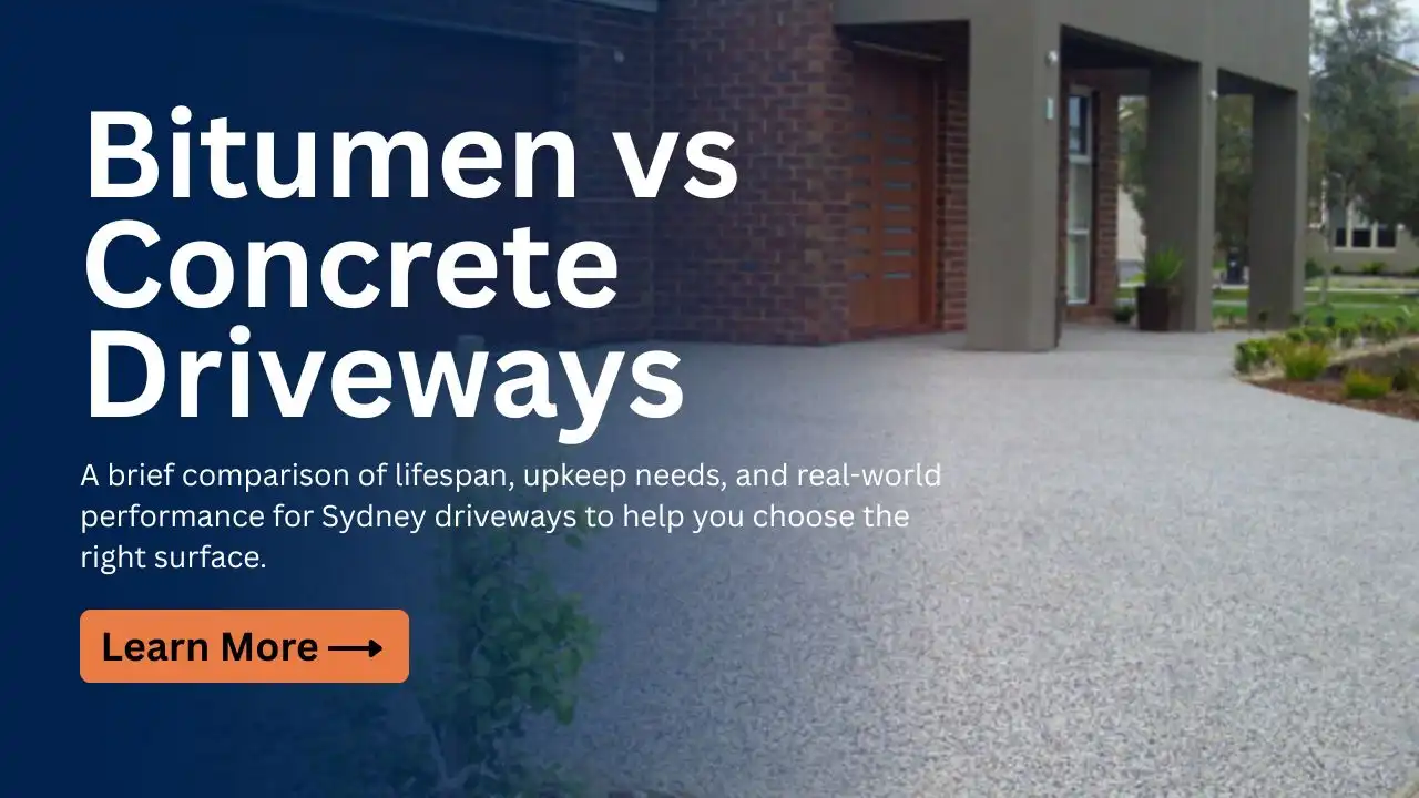 Bitumen vs Concrete Driveways in Sydney: Which One Lasts Longer?